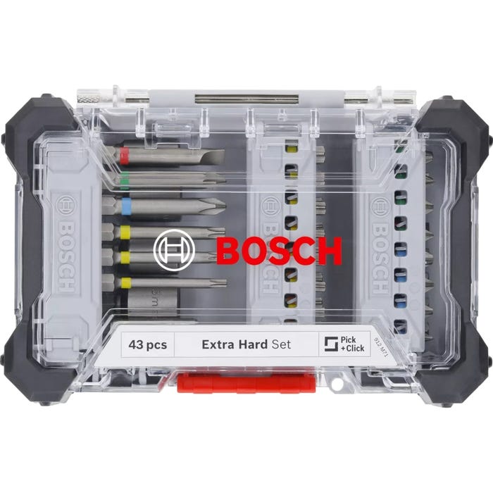 Zestaw bitów i nasadek BOSCH - 43szt.