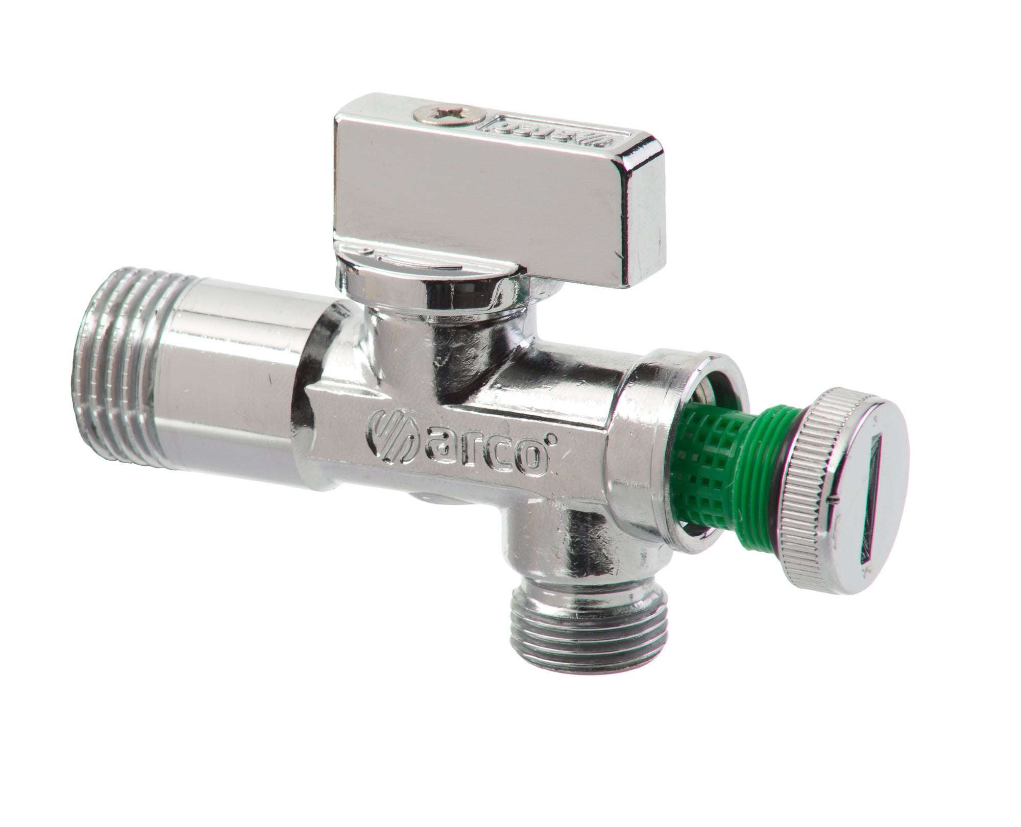 Zawór kątowy Arco 1/2x3/8" z filtrem 1