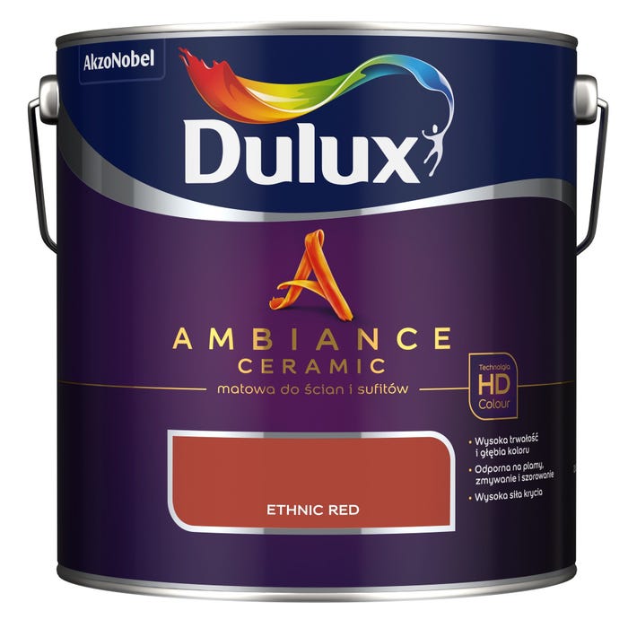 Farba Dulux Ambiance Ceramic ethnic red 2,5l
