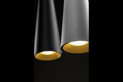 Oprawa sufitowa EVI 1x GU10, czarny, średnica 8cm, materiał metal 3