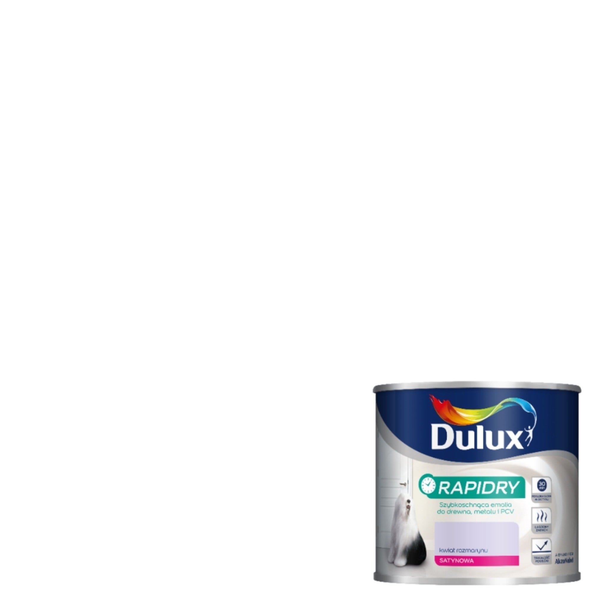 Emalia Dulux Rapidry White 0,5 l