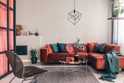 Oprawa sufitowa ROSA  1x E27, czarny, średnica 33cm, materiał metal 1