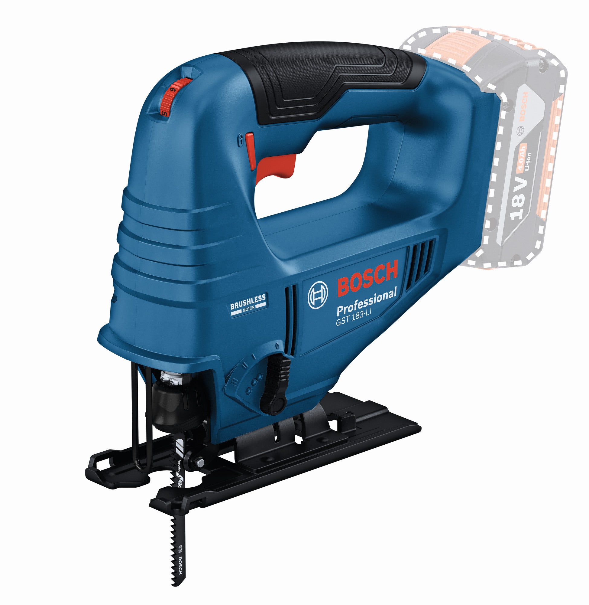 Wyrzynarka 18V GST 183-LI Bosch / bez aku