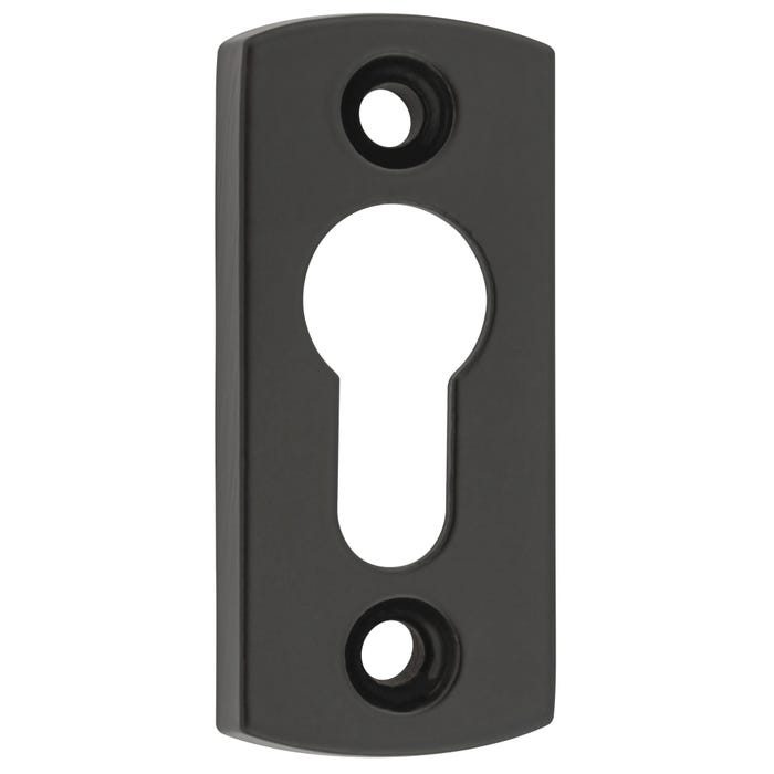 Szyld na wkładkę do klamki Diana czarny