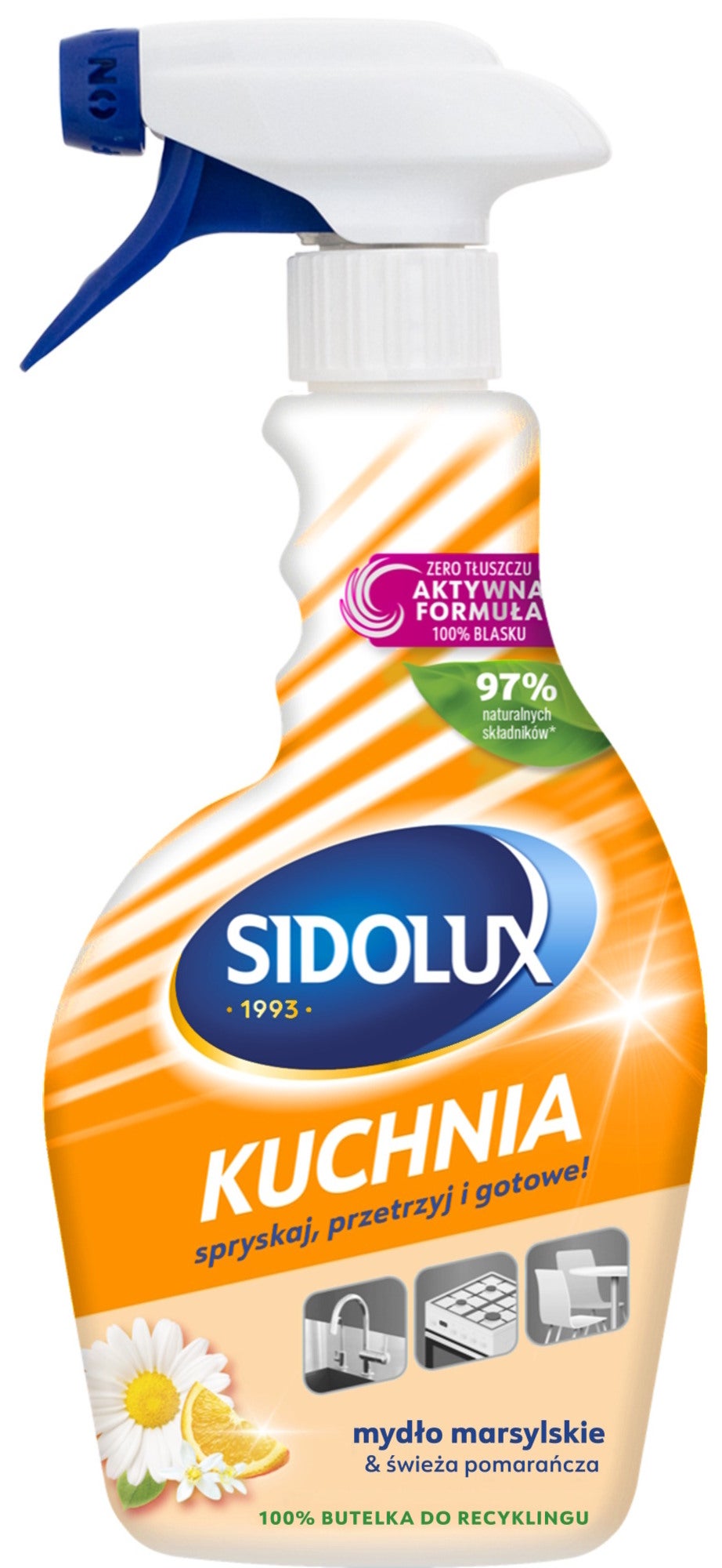 Płyn do mycia kuchni Sidolux 500ml
