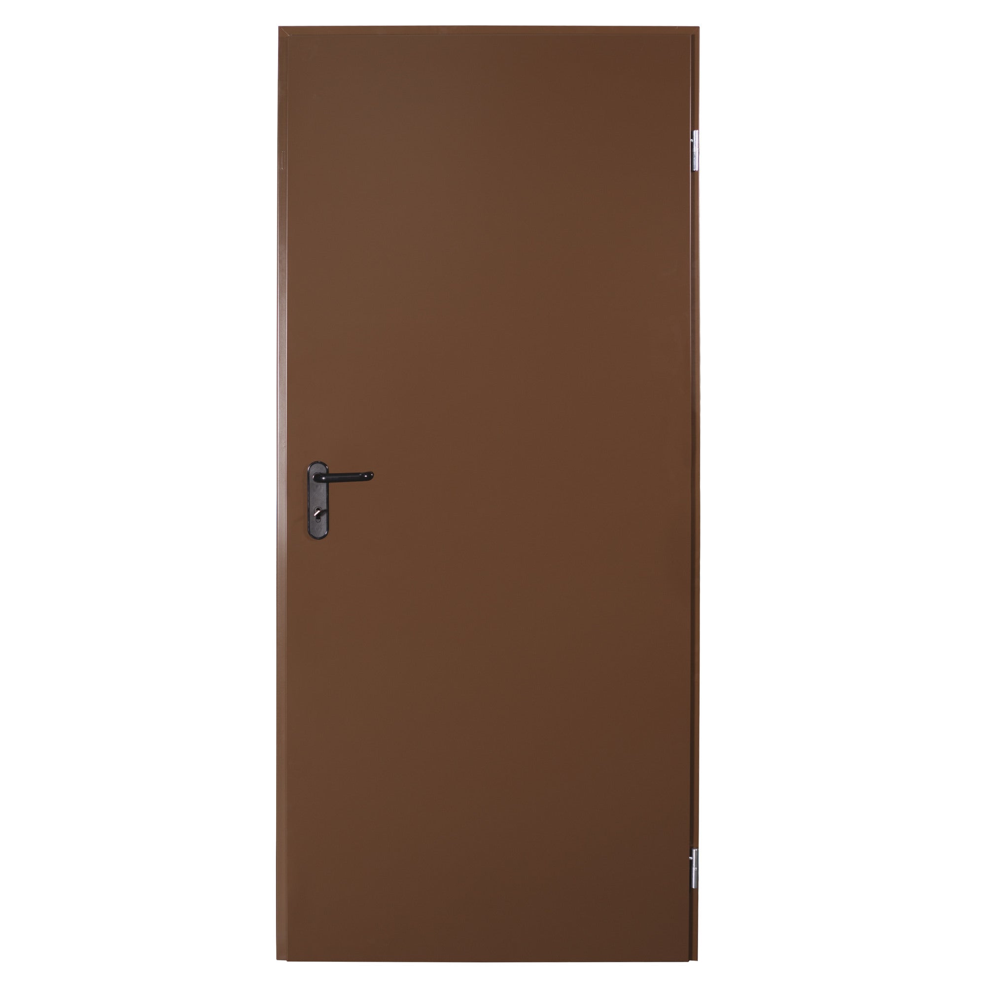 Drzwi techniczne zewnętrzne ZK Iso brąz 70 uniwersalne 0