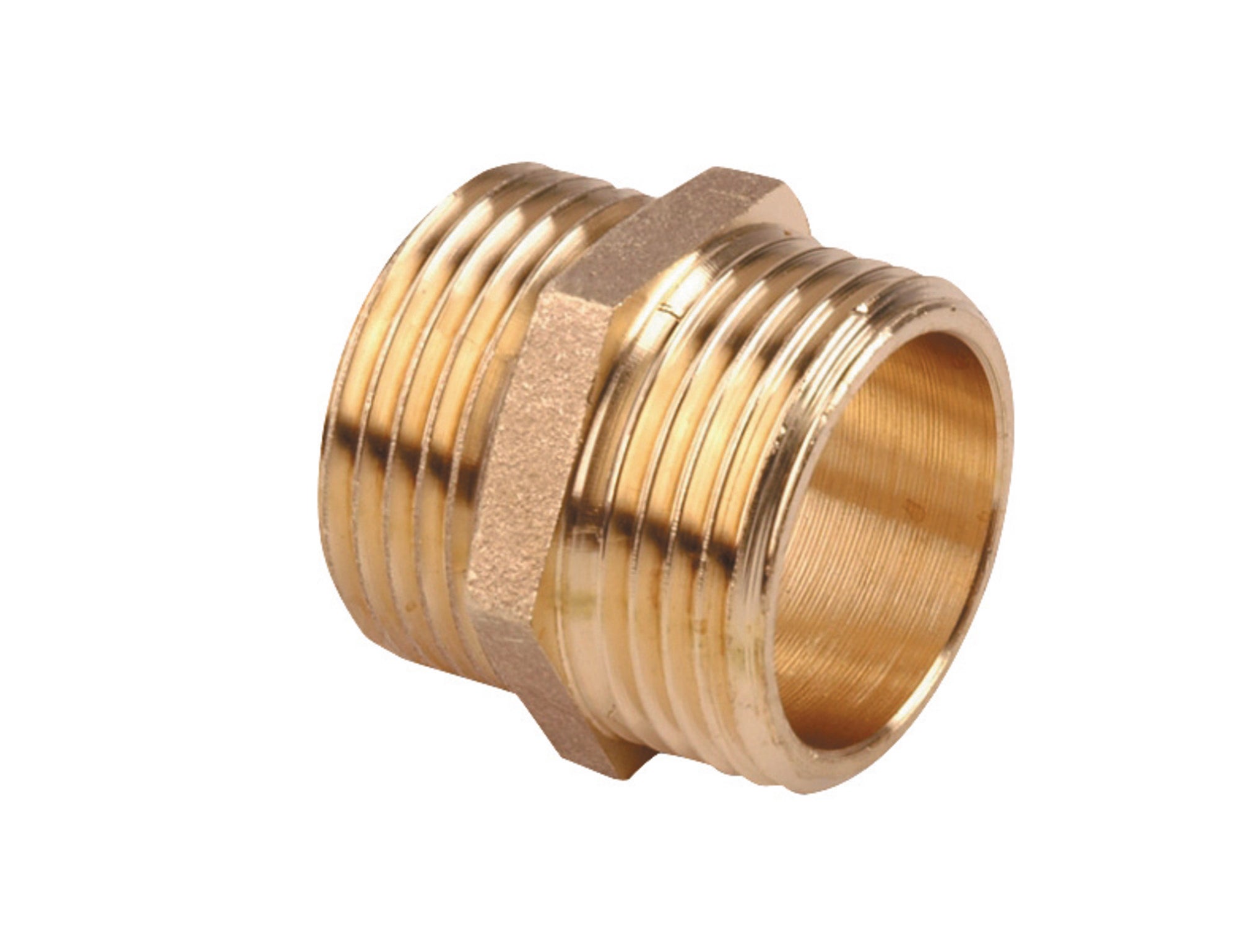 Nypel mosiężny GZ 3/8" 1