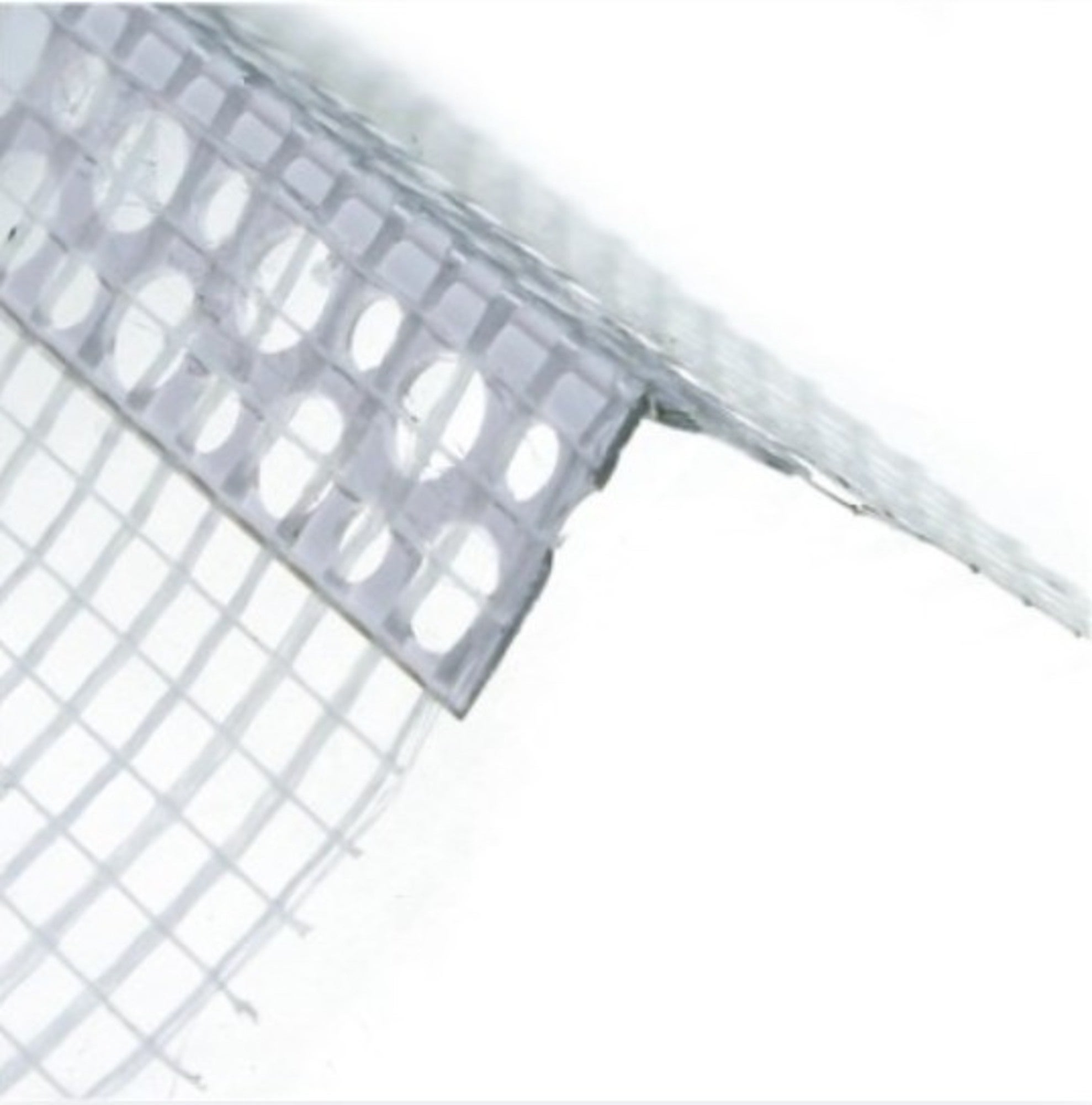 Narożnik budowlany perforowany PCV z siatką 70x70 mm 2,5 m (25 szt.) 