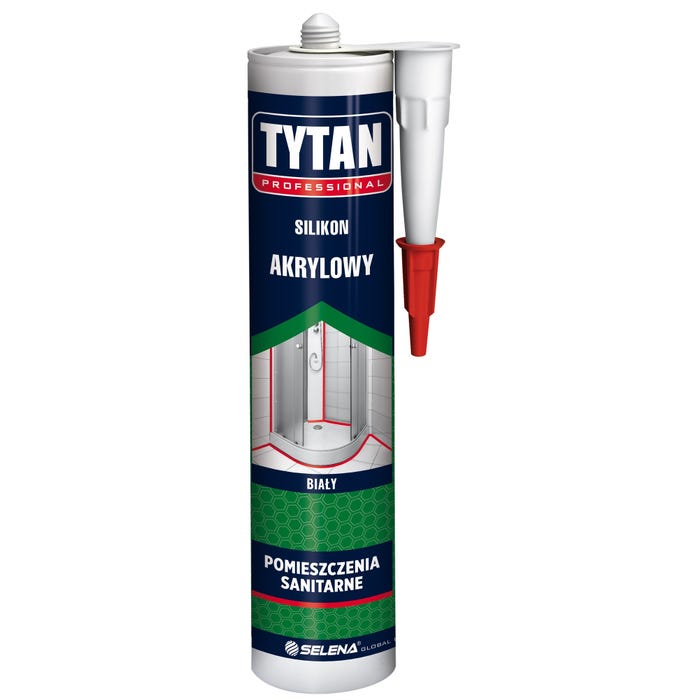 Silikon akrylowy Tytan Professional biały 280ml 0