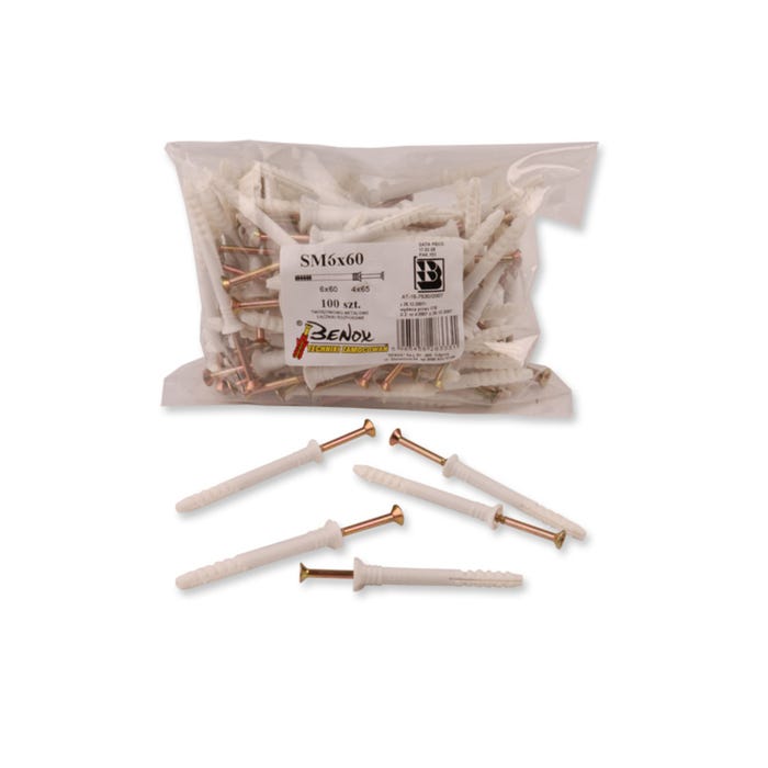 Kołek do szybkiego montażu 8.0x120 mm (30 szt.)