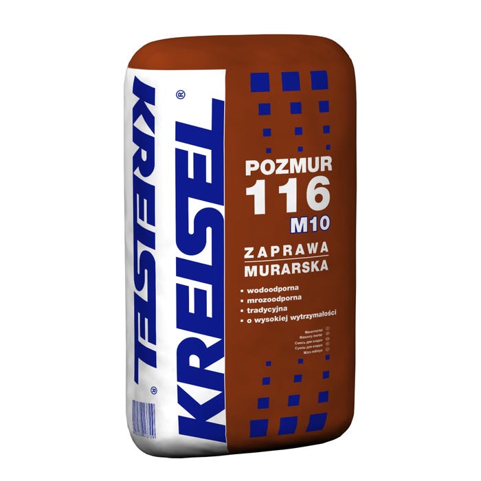 Zaprawa murarska Kreisel Pozmur 116 25 kg