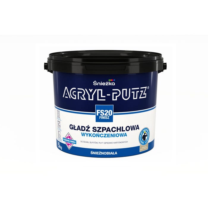 Gładź szpachlowa Śnieżka Acryl Putz Finisz 5kg