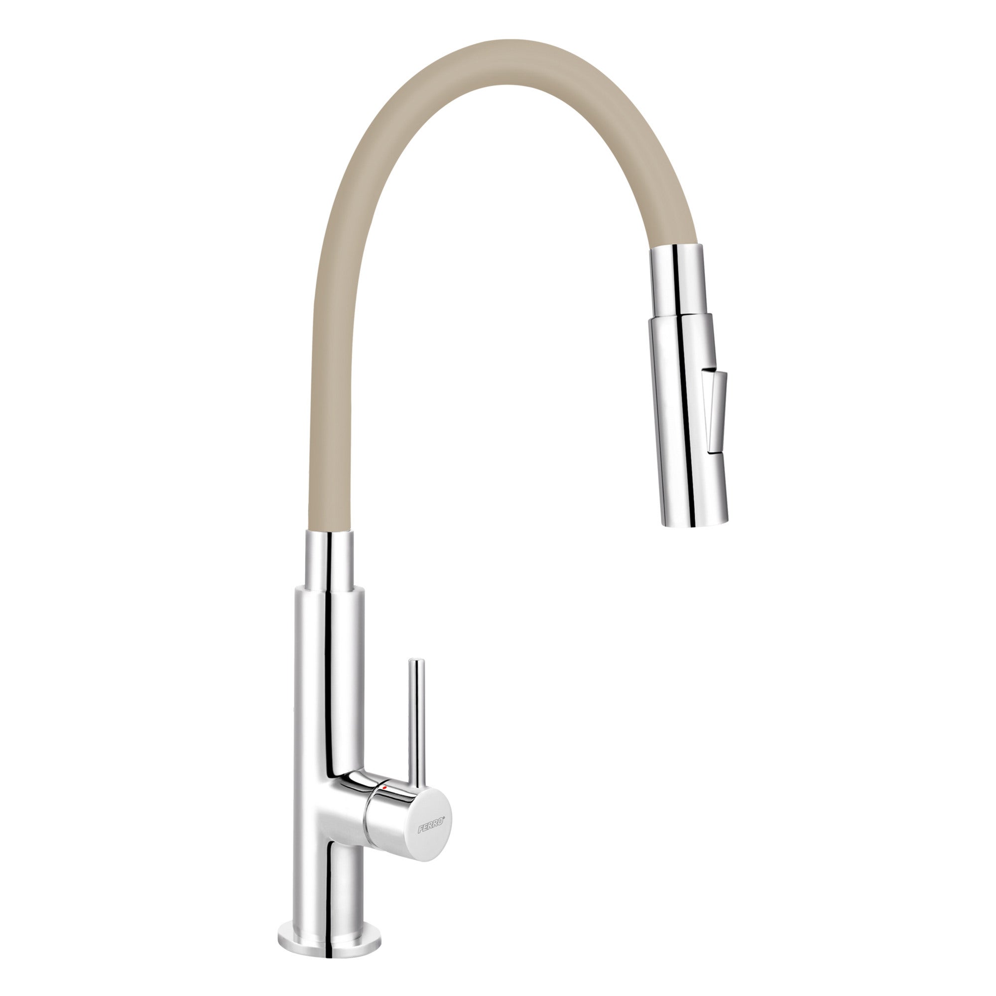 Bateria kuchenna z elastyczną wylewką Ferro Fitness Slim BFS43P