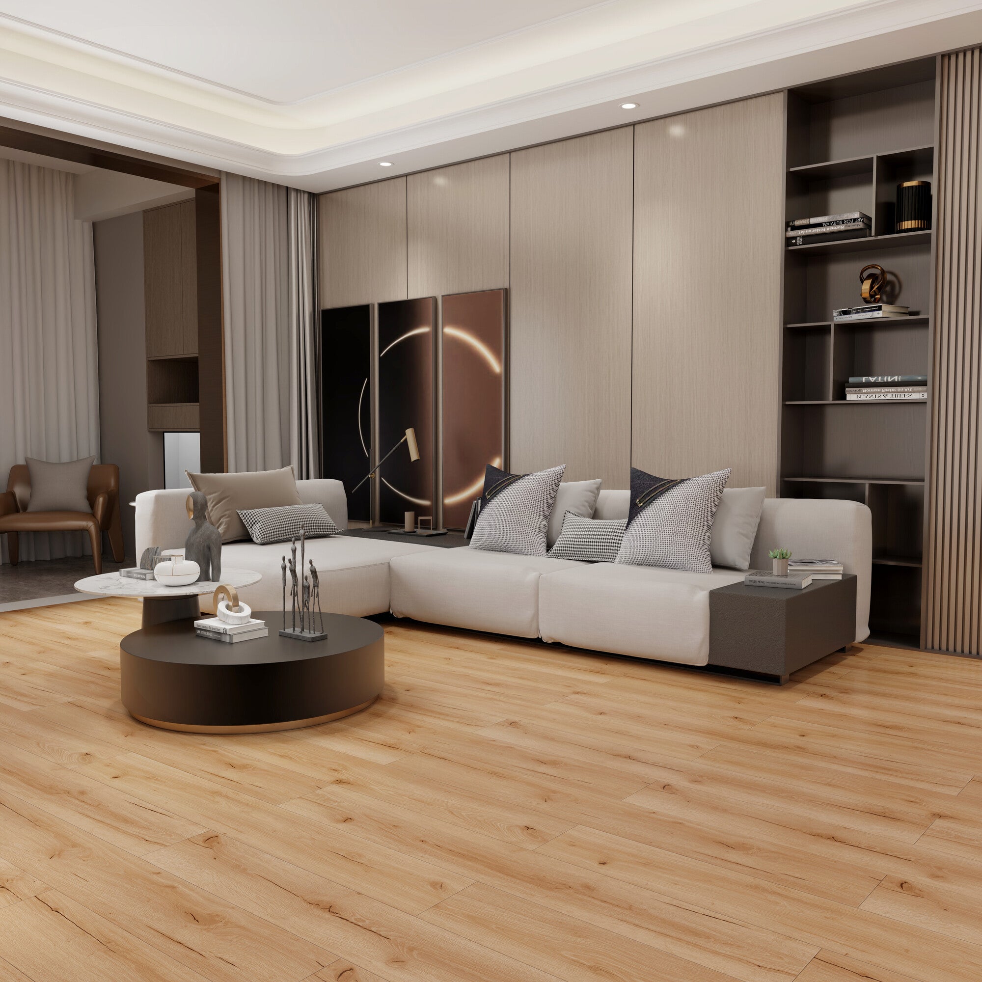 Panel winylowy SPC Dąb Korsyka kl.33, 4mm op. 2,196m2 wodoodporny 1