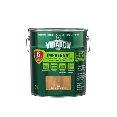 Impregnat Vidaron dąb winchester 9l