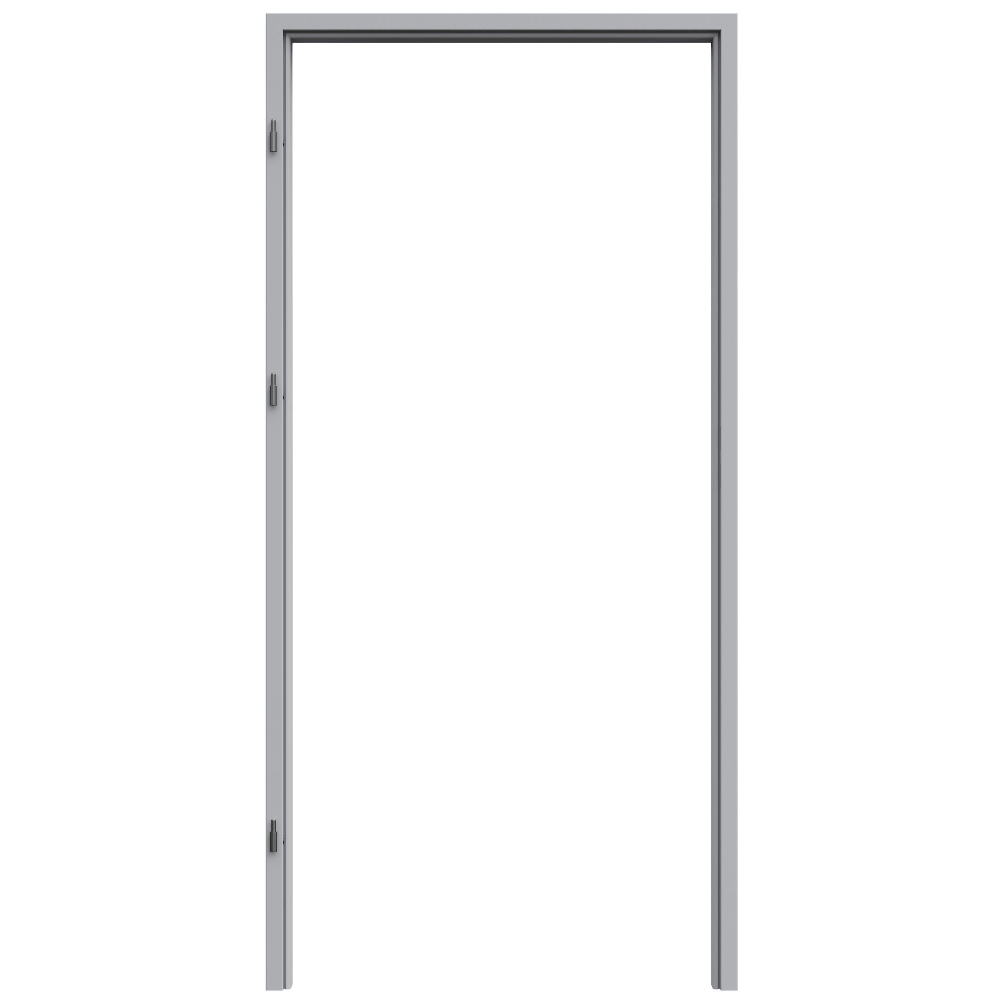 Ościeżnica kątowa duża 90 lewa popielaty euroinwest norma inwestycyjna