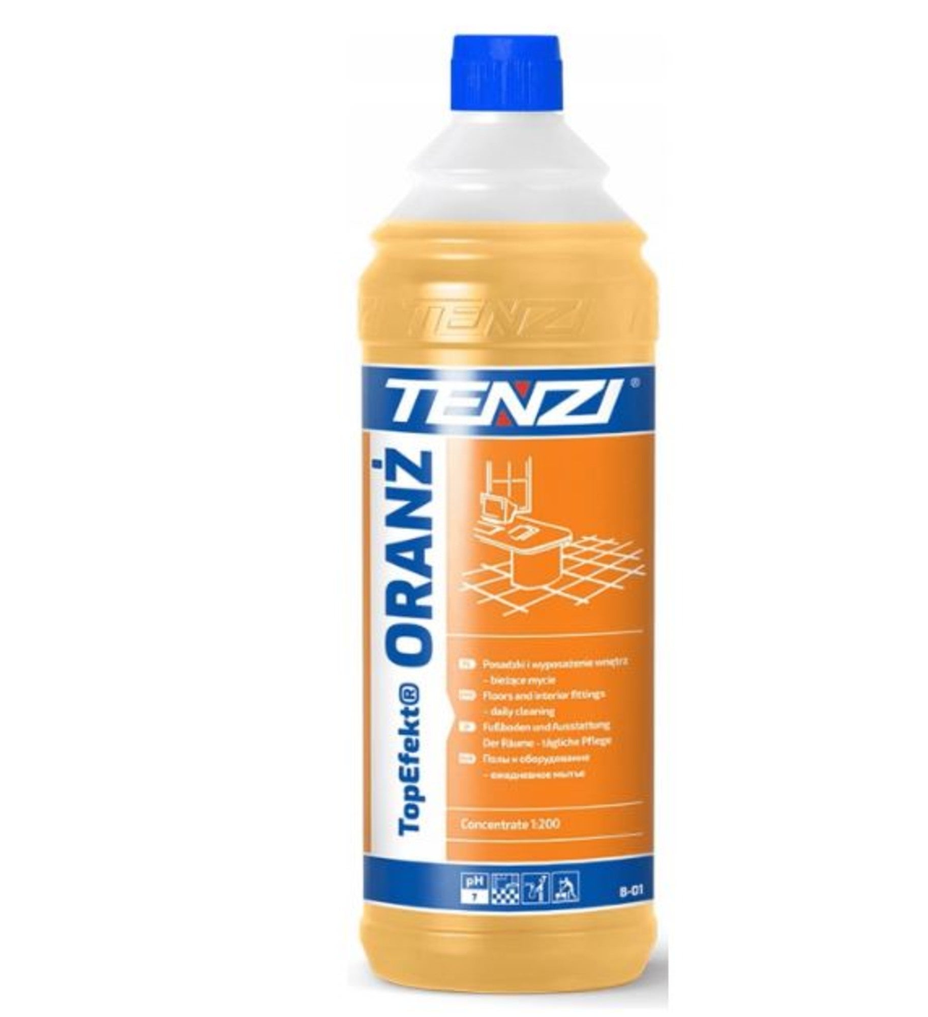 Płyn do mycia Tenzi Topefekt oranż 1l