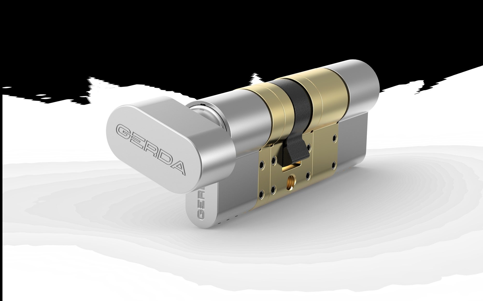 Wkładka drzwiowa EXXO SMART M G61/61 nikiel satynowy 