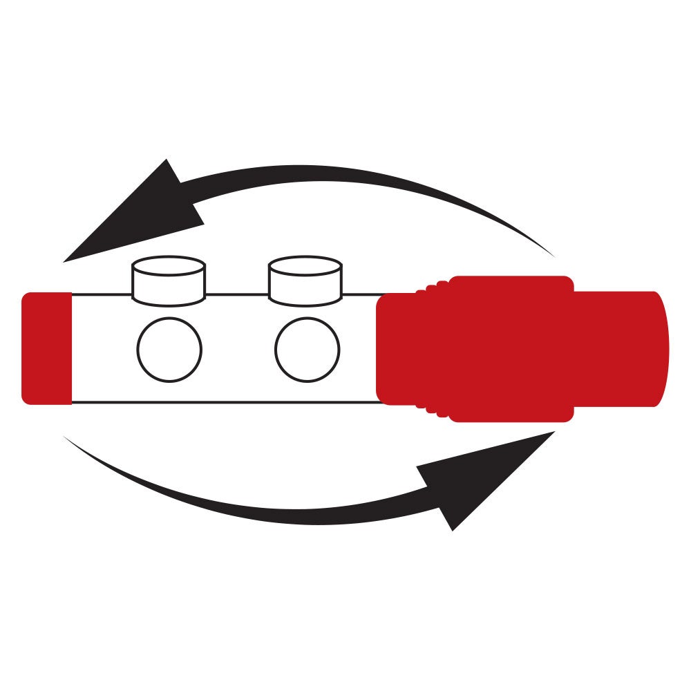 Zestaw termostatyczny zespolony z głowicą, biały 1