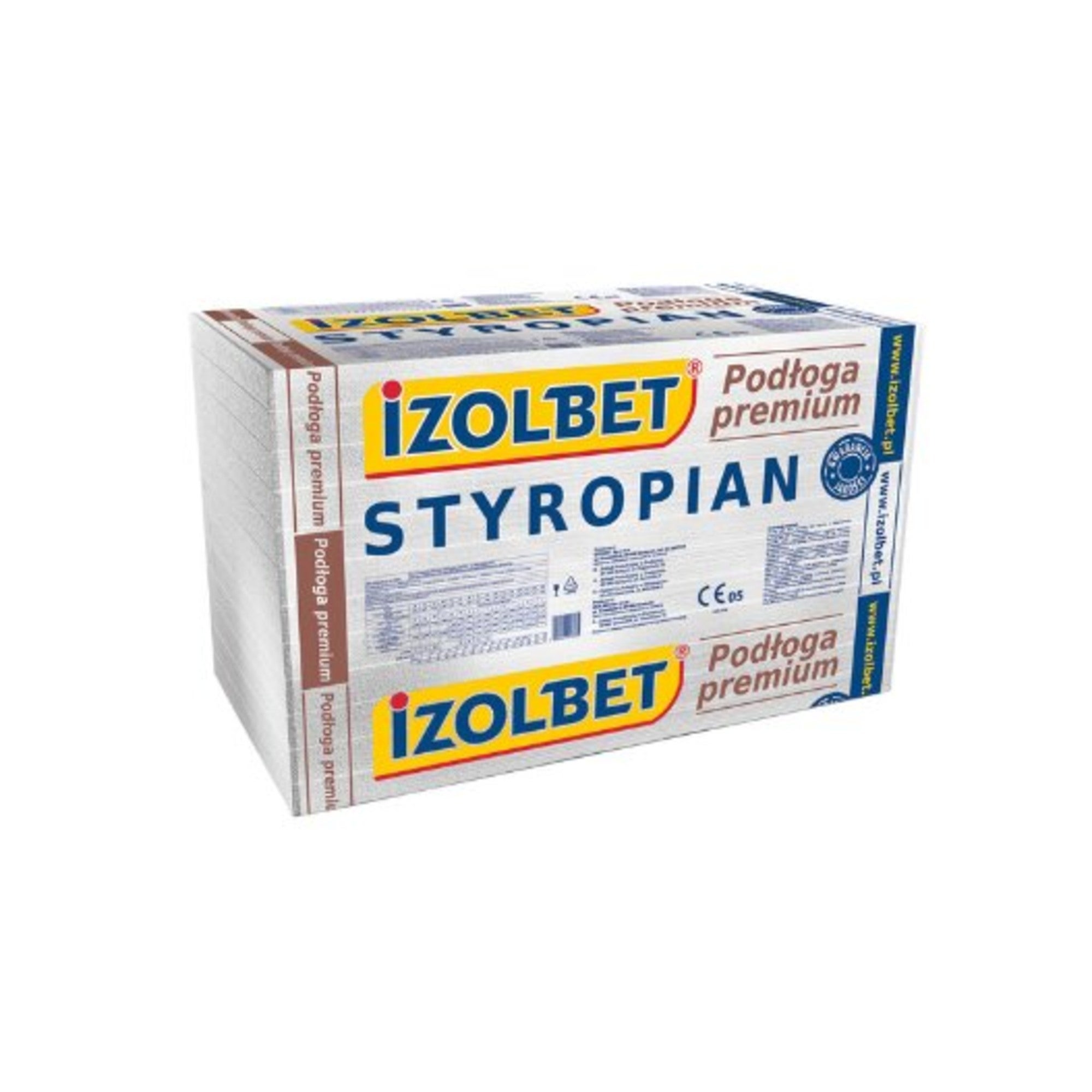 Styropian Holcim 10 cm EPS80 0.038 W/(mK) 3 m2 0