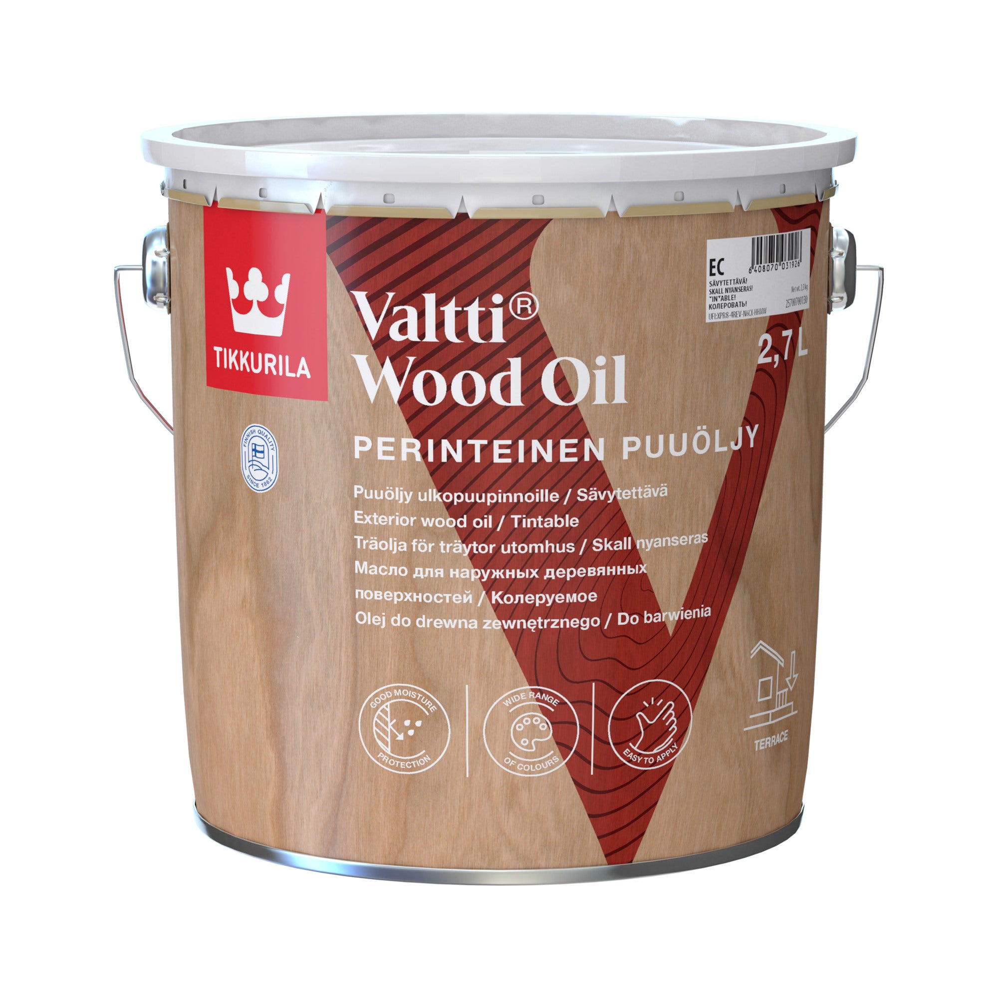 Farba Tikkurila Valtti Wood Oil 2,7l