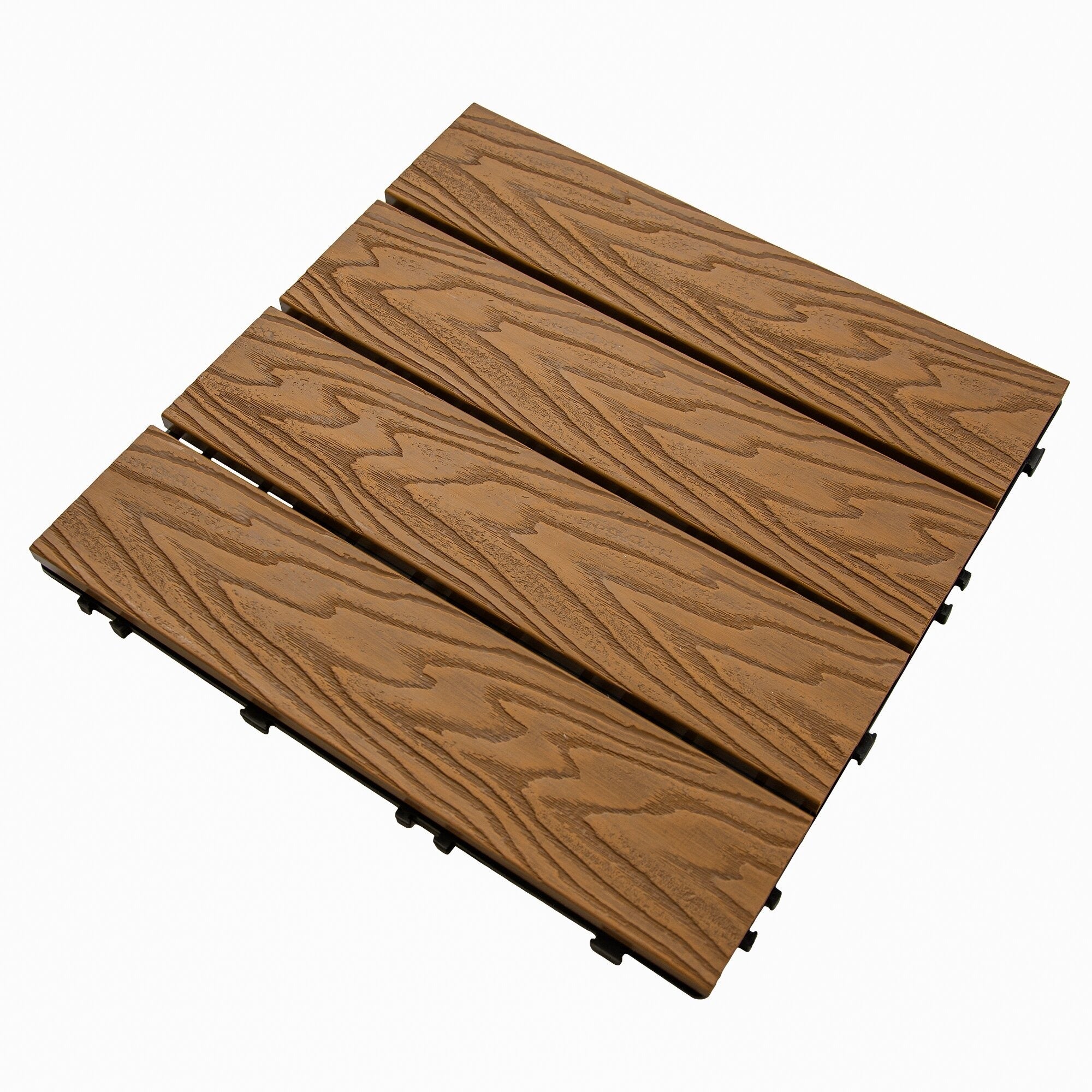 Podest tarasowy, kompozytowy, wym. 30x30 mm, teak