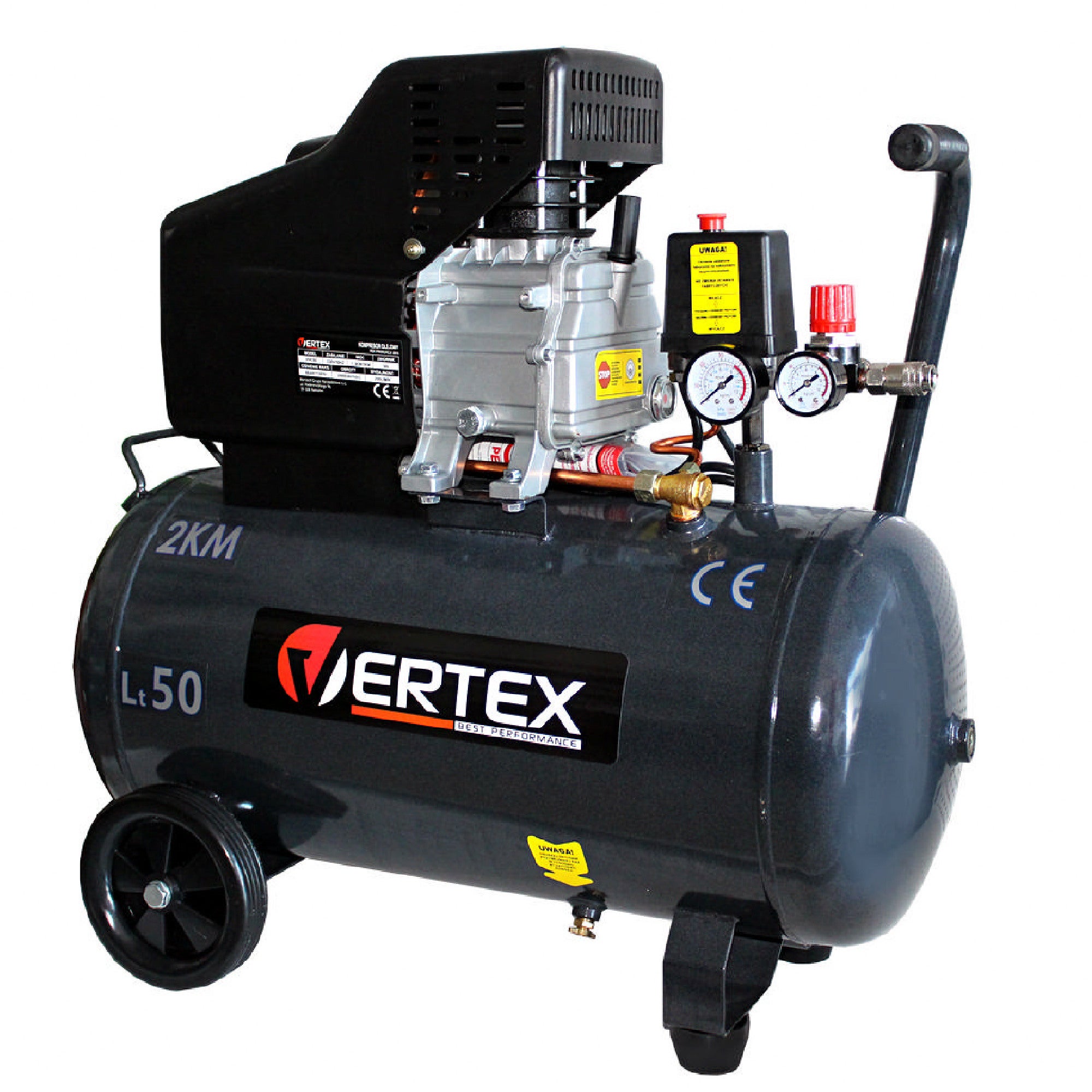 Kompresor olejowy 50 l. VERTEX VHC50 1