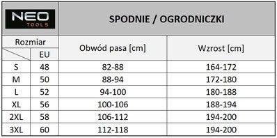 Spodnie robocze 81-233 DENIM NEO, rozm. L (52) 4