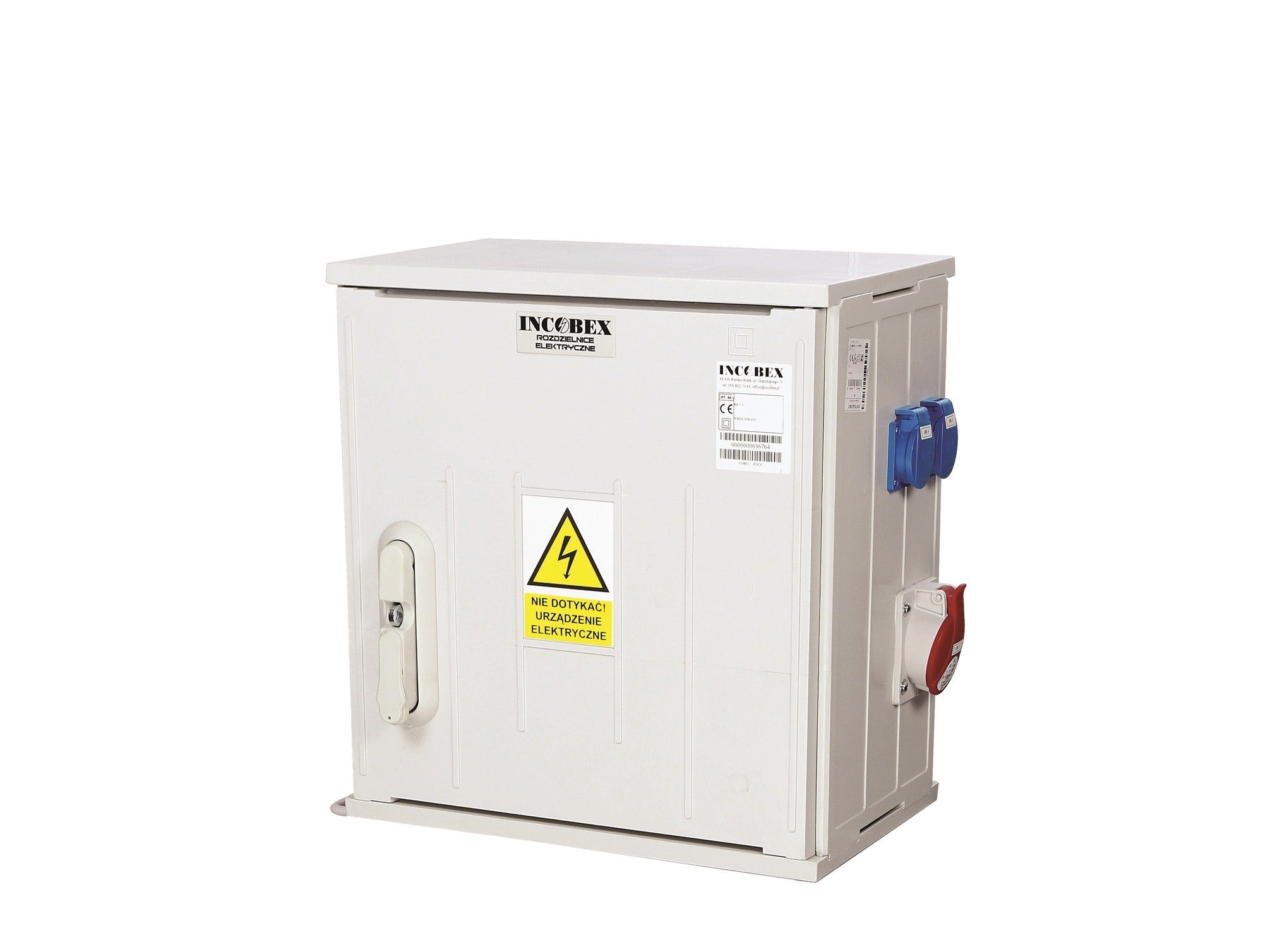 Rozdzielnica budowlana RB-1/4 1x16A/5P 4x230V + zabezpieczenia 1