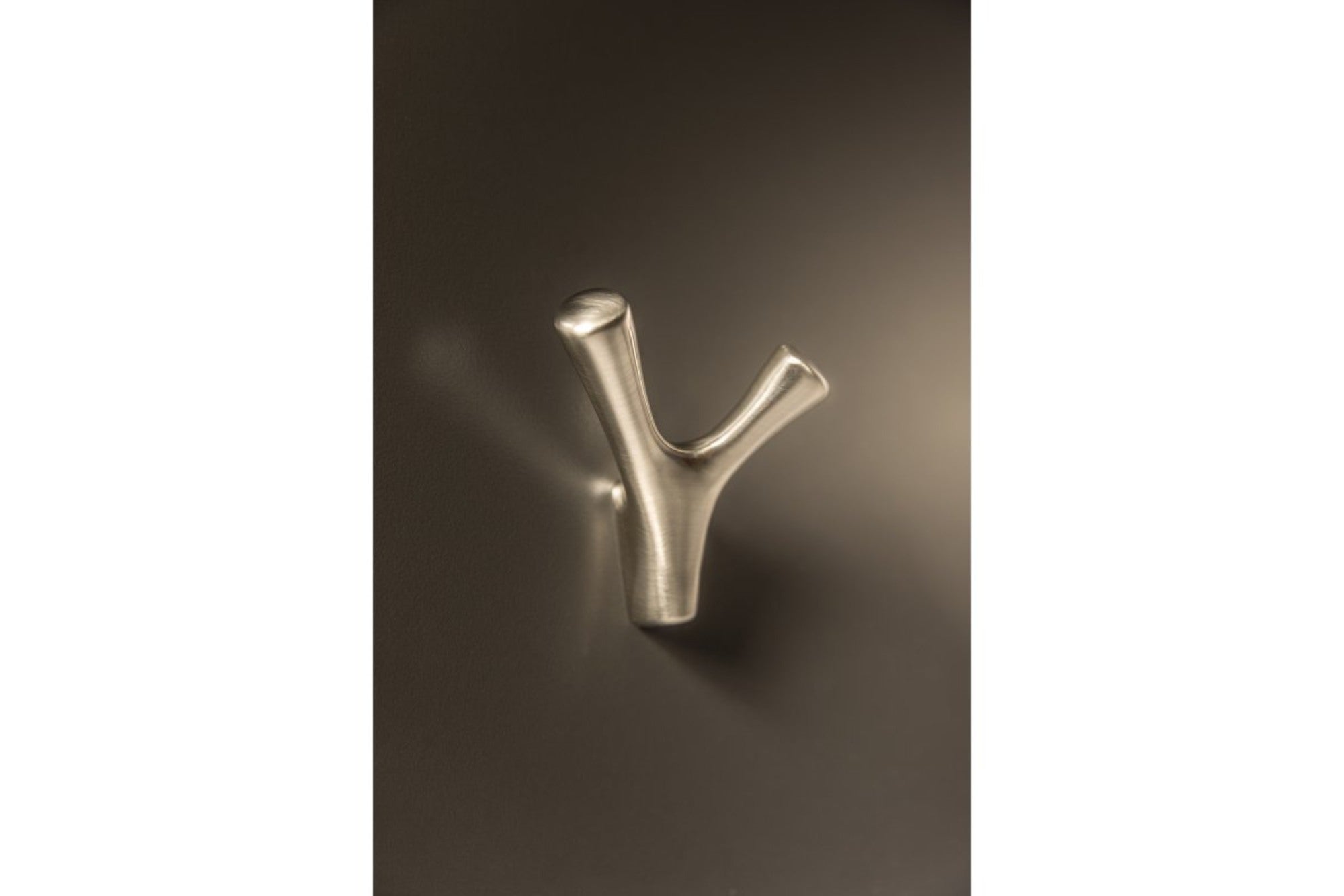 Wieszak podwójny stal szczotkowana 1