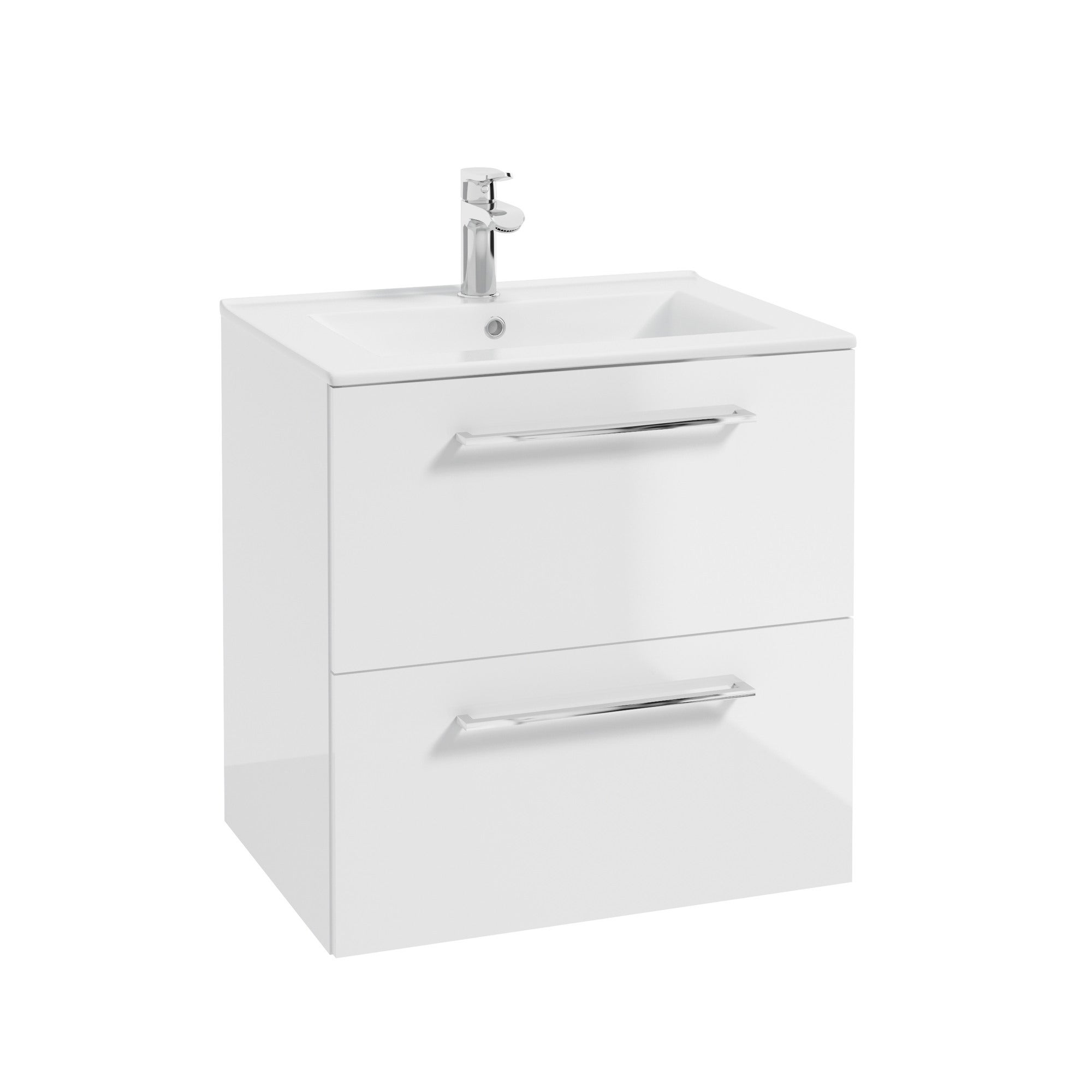 Szafka pod umywalkę Metro System 60 cm biała