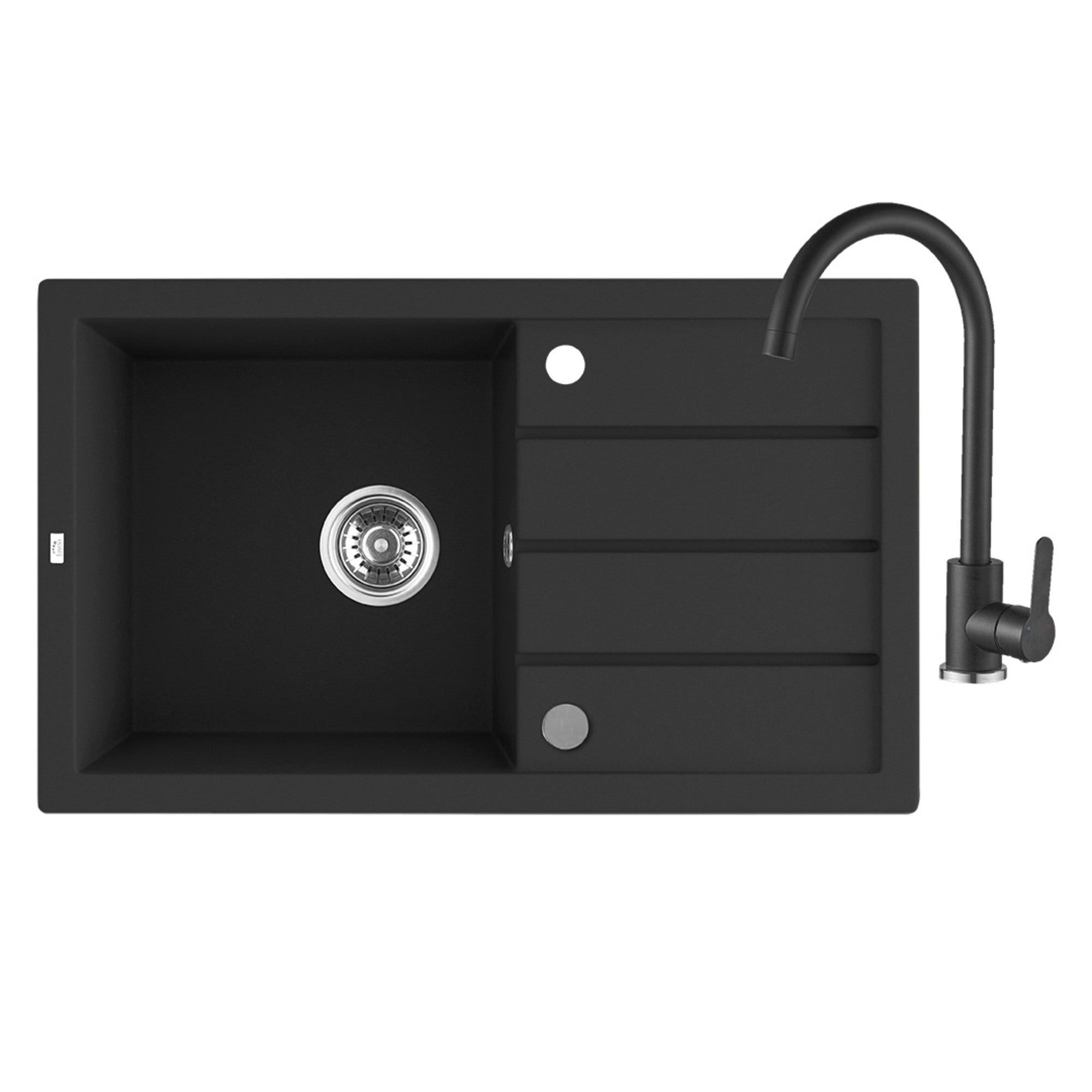 Zlewozmywak granitowy podtynkowy Laveo 