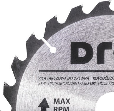 Piła widiowa do drewna 210 mm 24Z, otwór 25,4/28/30/32 2