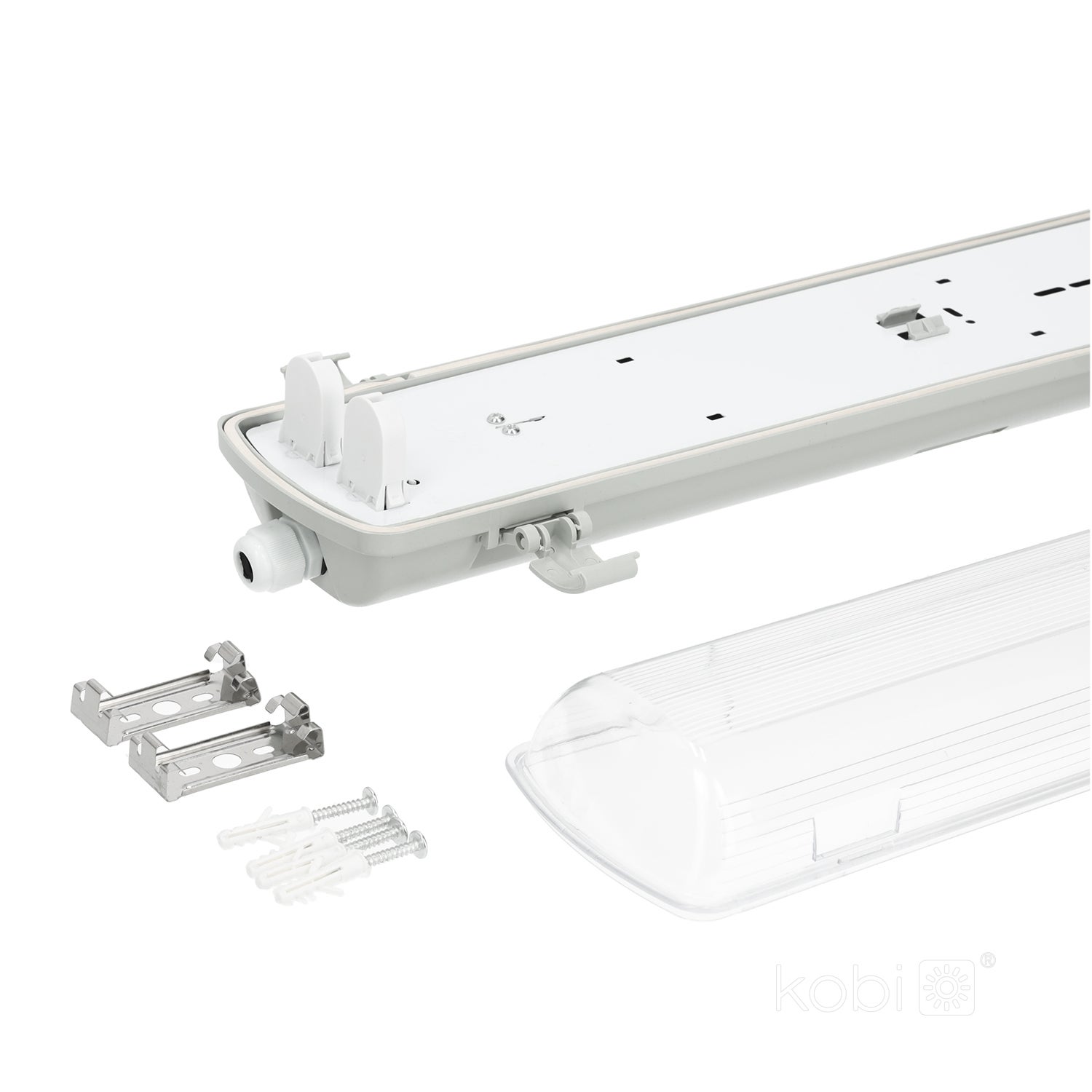 Oprawa do tub LED Hermic 2xT8 120cm IP65 3