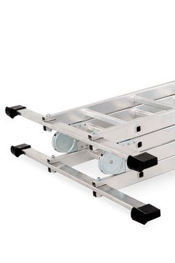 Drabina przegubowa 4x3 z platformą 150 kg 10