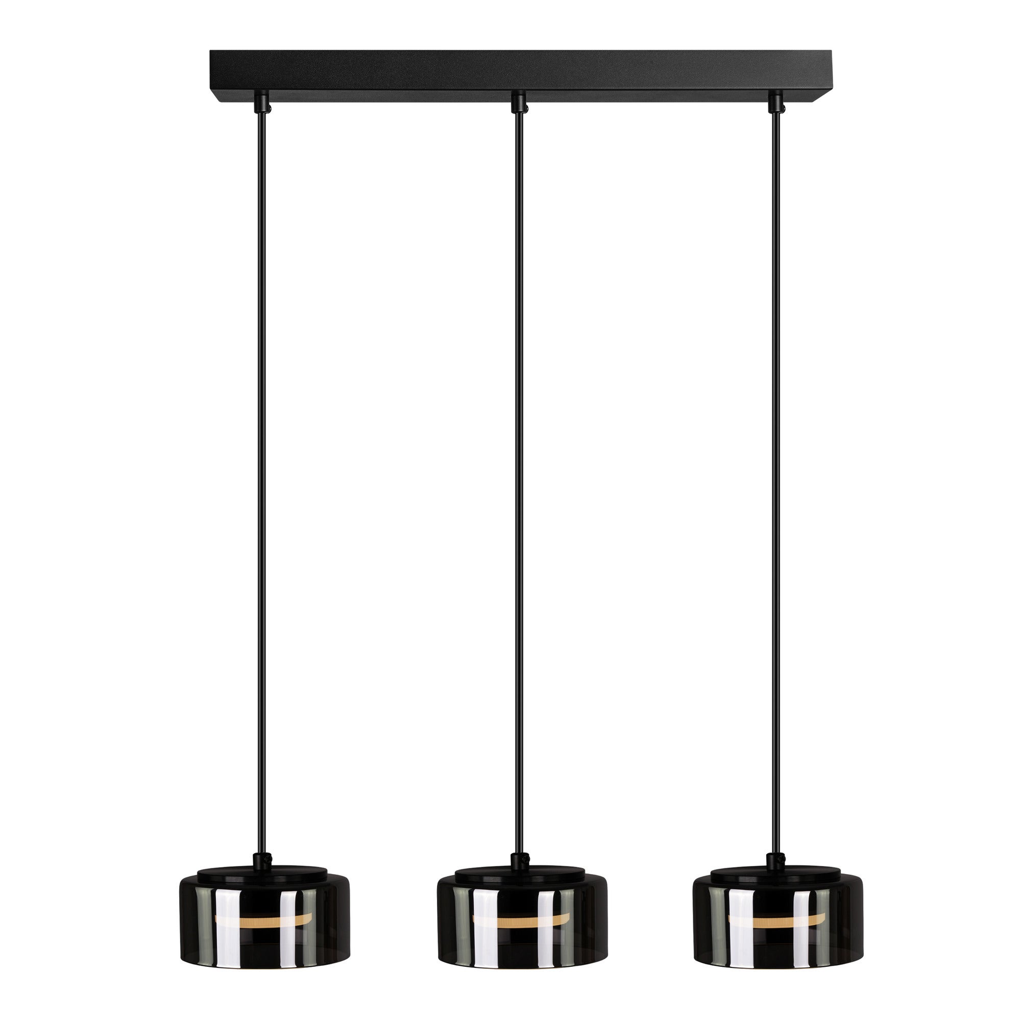 Lampa wisząca Ofelia 3xGX53 czarna 1