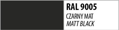 Spray Lakier akrylowy Ambro-Sol czarny mat RAL9005 400ml 1