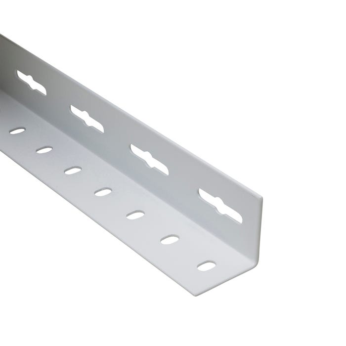 Kątownik stalowy biały 35x35x1.5mm 1m