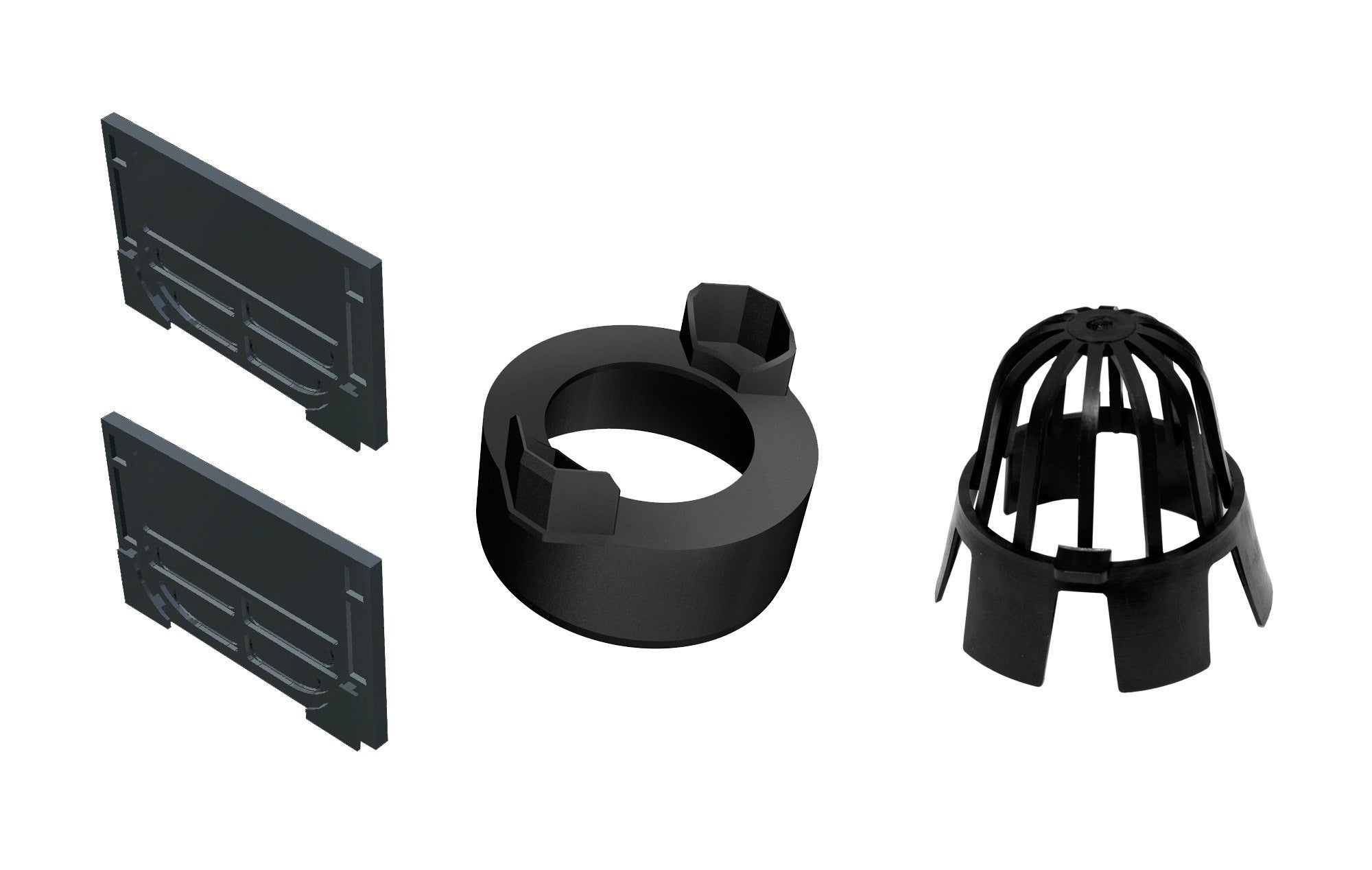 Zestaw akcesoriów Hexaline (2 ścianki, sitko, króciec odpływowy) polipropylen ACO