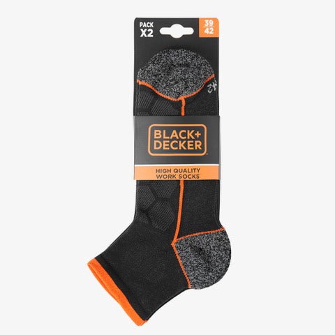 Skarpety robocze niskie BLACK&DECKER 2-PAK, rozm. 43-46 3