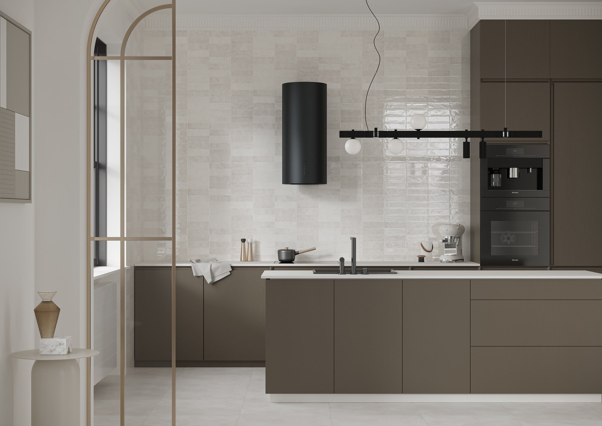 Płytka ścienna Mattone White glossy 29,7x60 1,25 m2 1