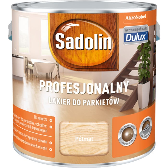 Lakier Sadolin profesjonalny półmat 2,5l