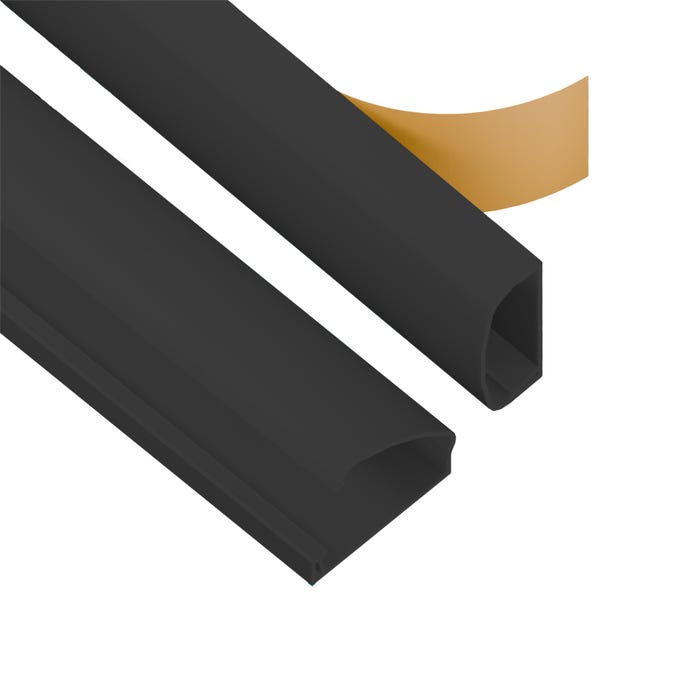 Listwa kablowa KZ 22x52mm 2m czarna