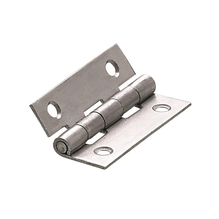 Zawias meblowy skrzydełkowy 40x25mm stal nierdzewna