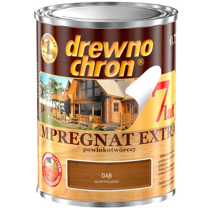 Impregnat Drewnochron Extra dąb 0,75l