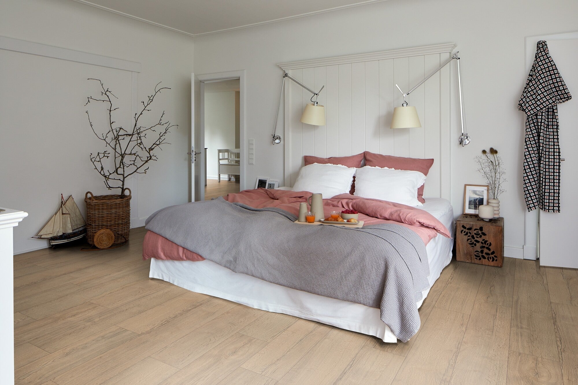 Panel podłogowy Dąb Lugano AC4 8mm 4V op.1,9948m2 2