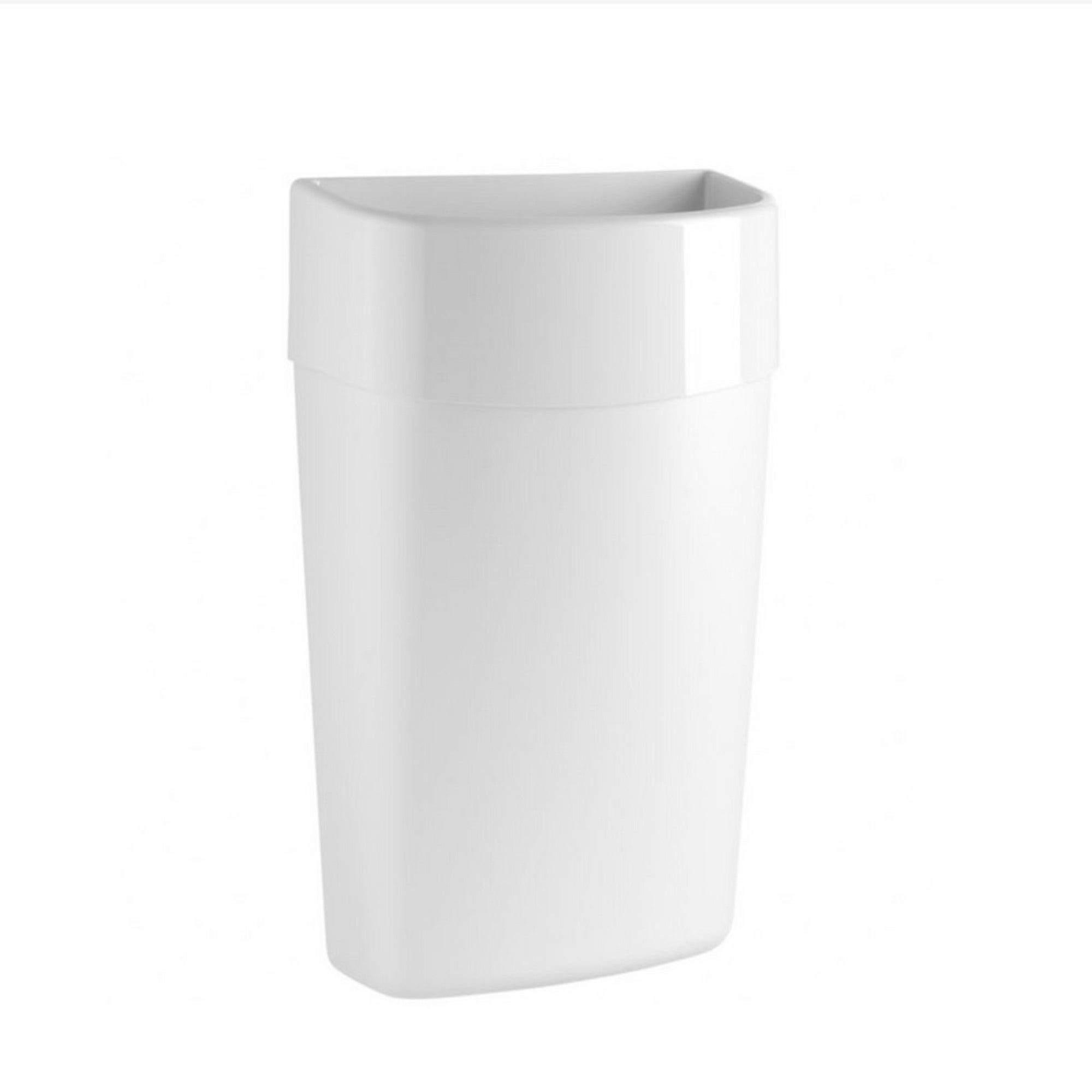 Kosz na śmieci 40 litrów Merida Como/One , plastikowy, wiszący, biały, KCB101