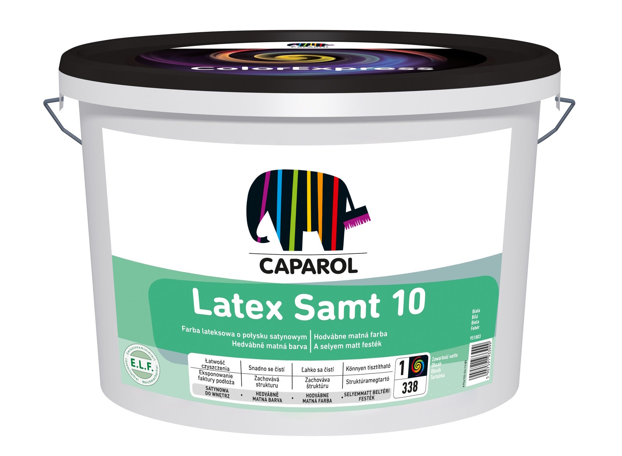 Farba lateksowa Caparol Samt 10 baza B1 5l 0