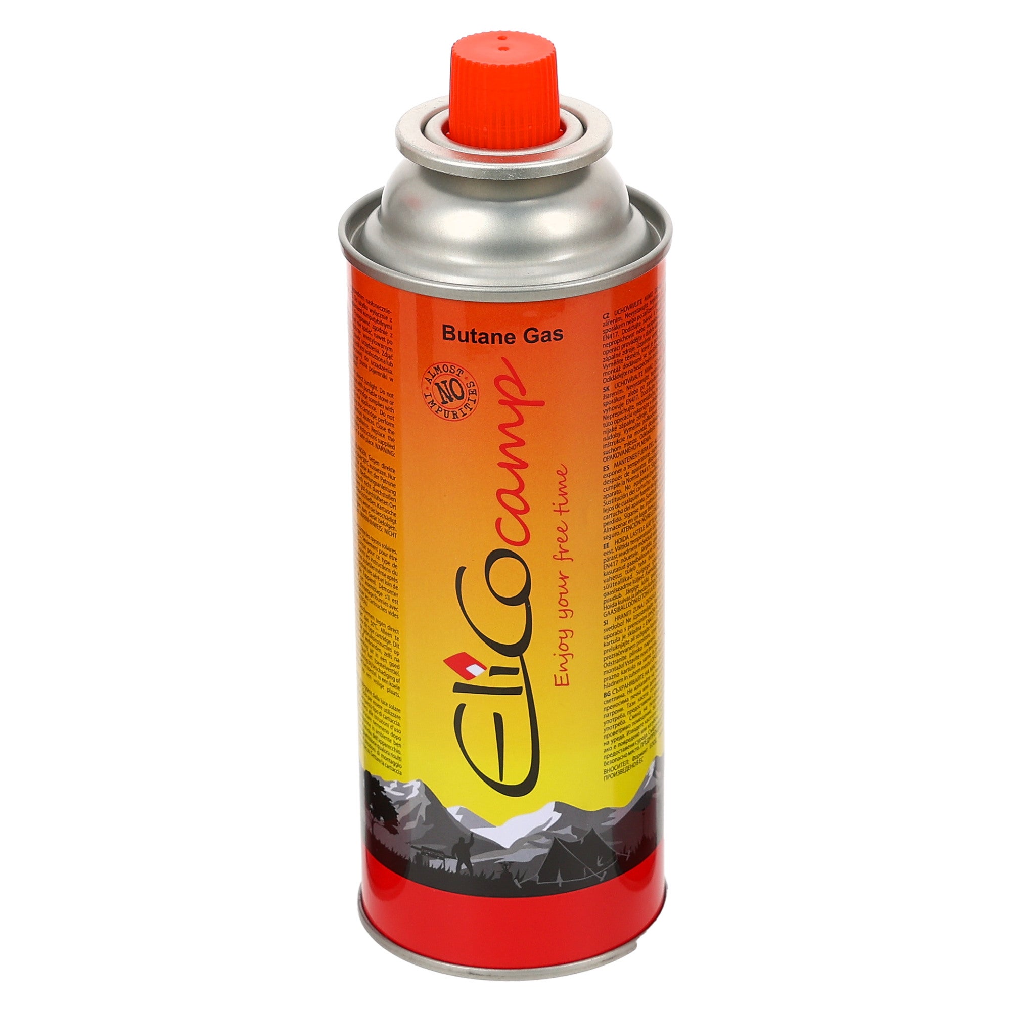 Nabój z gazem butan ELICO, do kuchenek turystycznych 220 ml