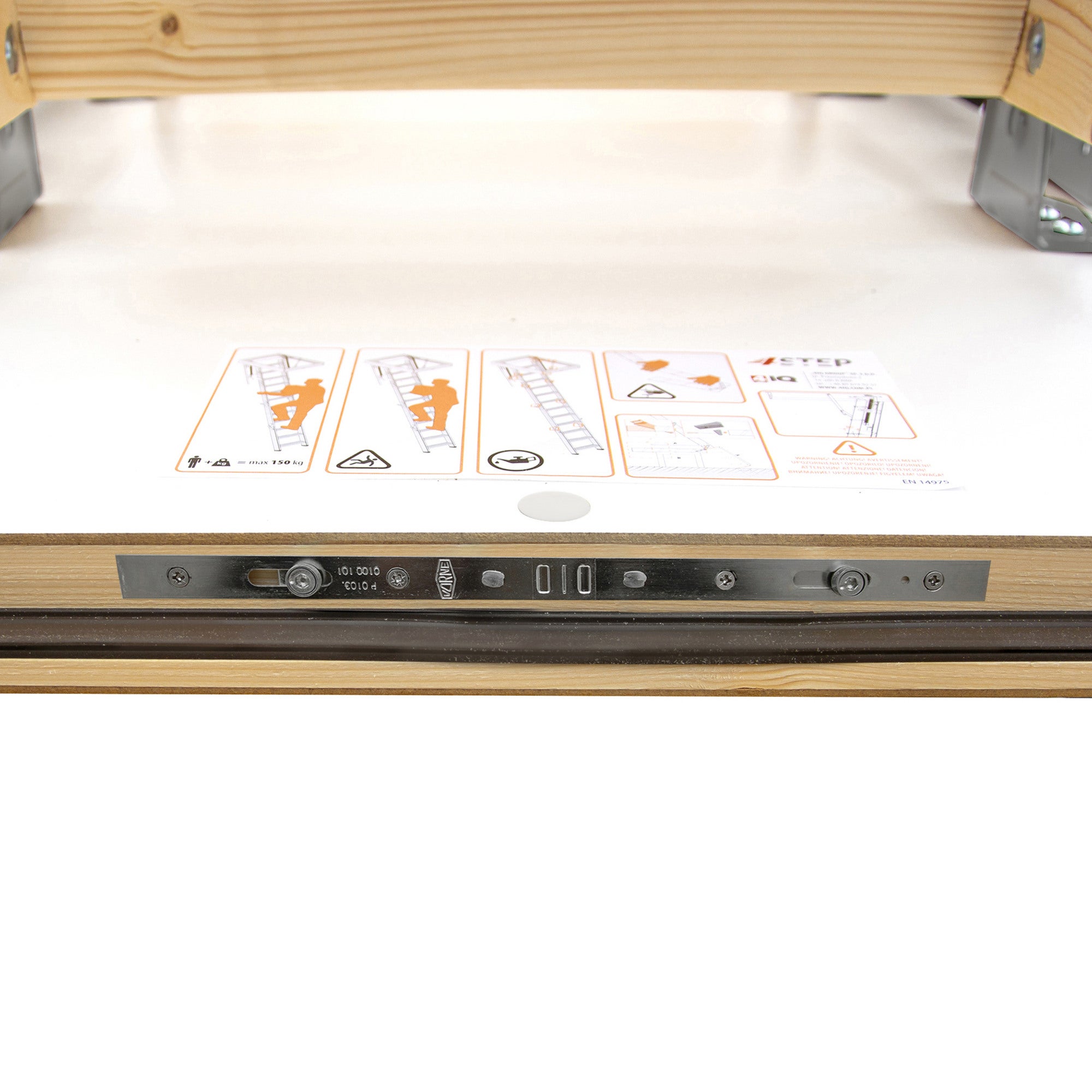 Schody strychowe EKO26 wym. 120x70x2,6 cm 7